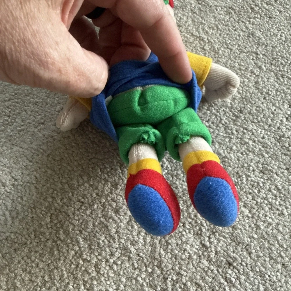 Caillou Plush Doll Small Stuffed Toy PBS Kids Vintage 7